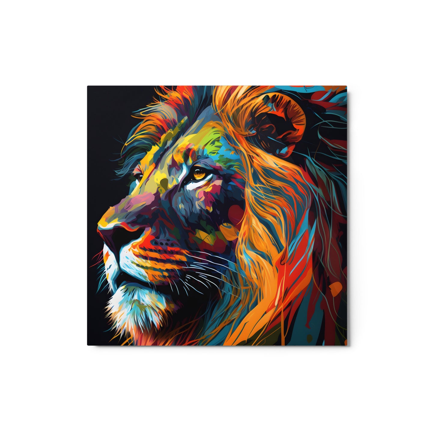Majestic Lion Metal Print