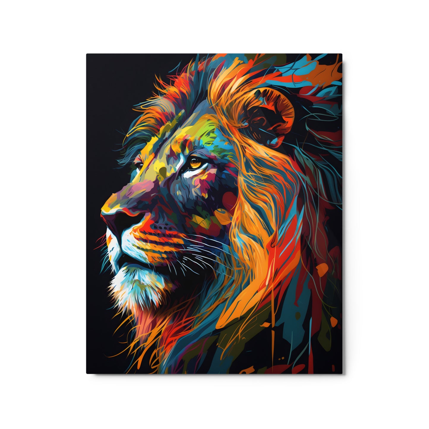 Majestic Lion Metal Print