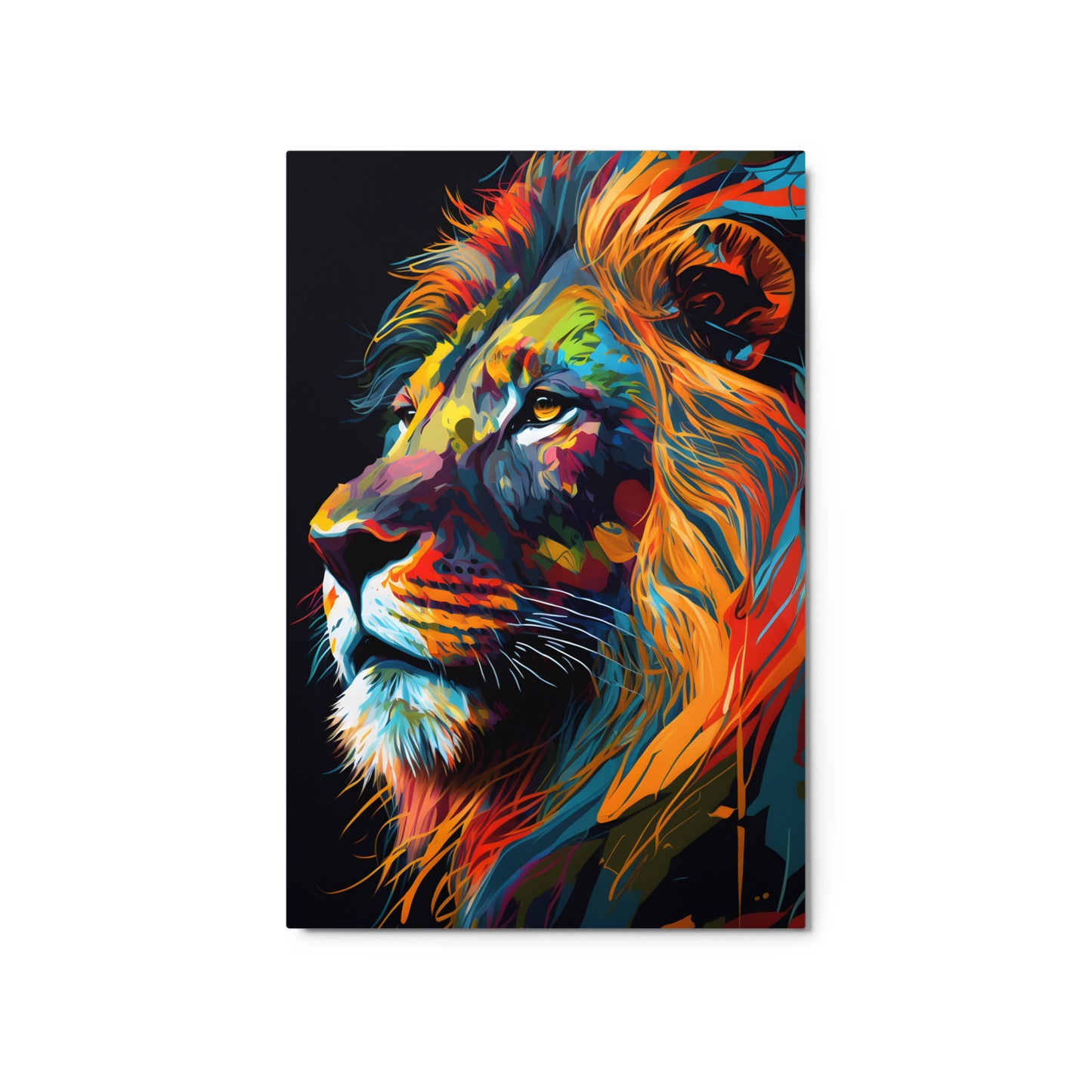 Majestic Lion Metal Print