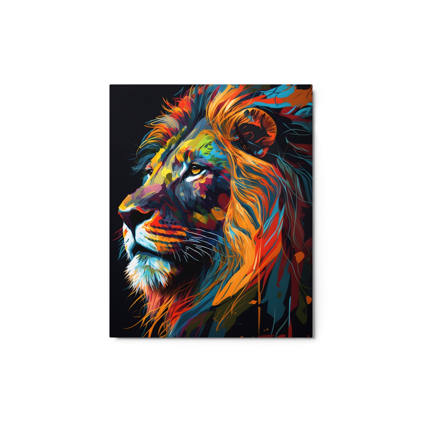 Majestic Lion Metal Print