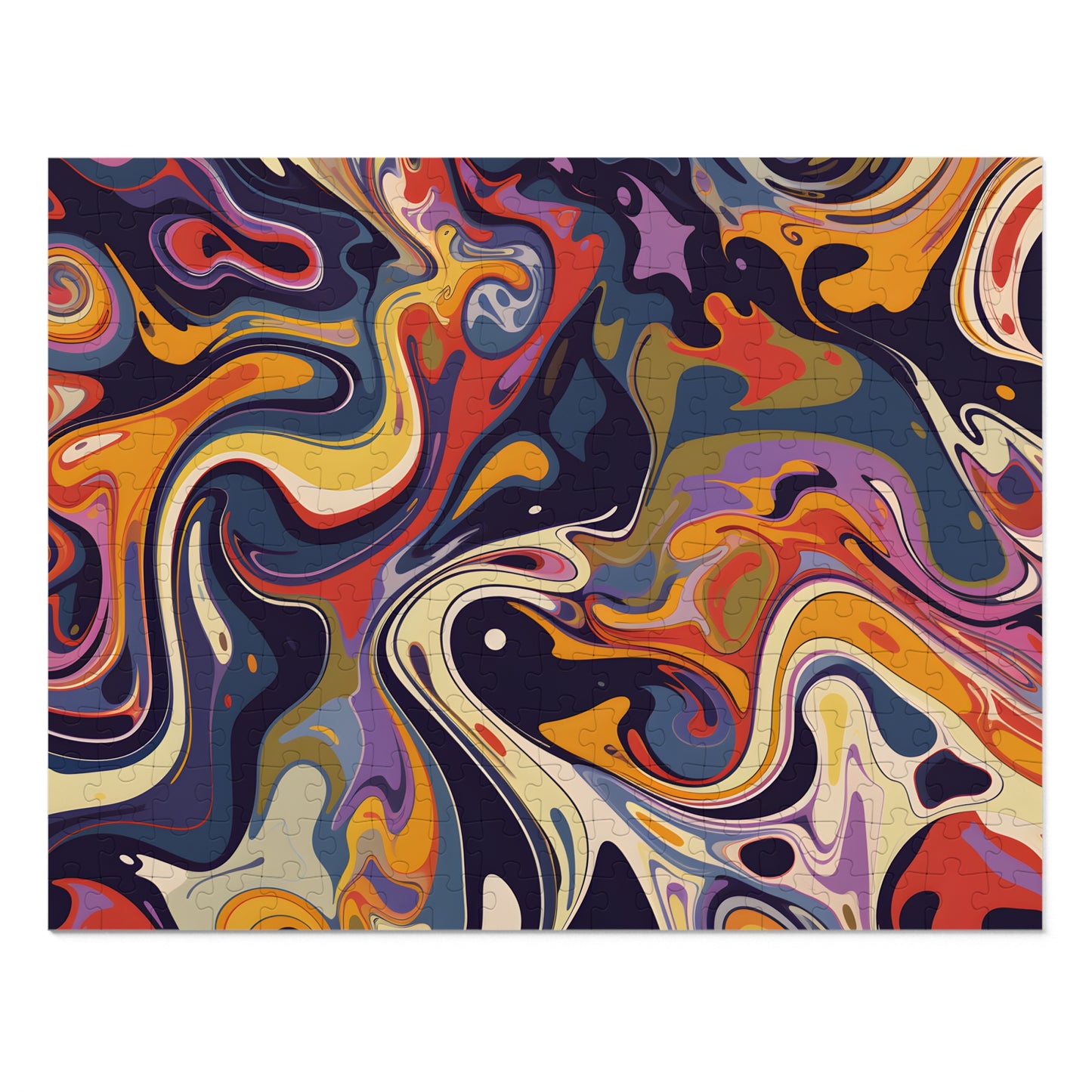 Abstract Fluid Pour Puzzle