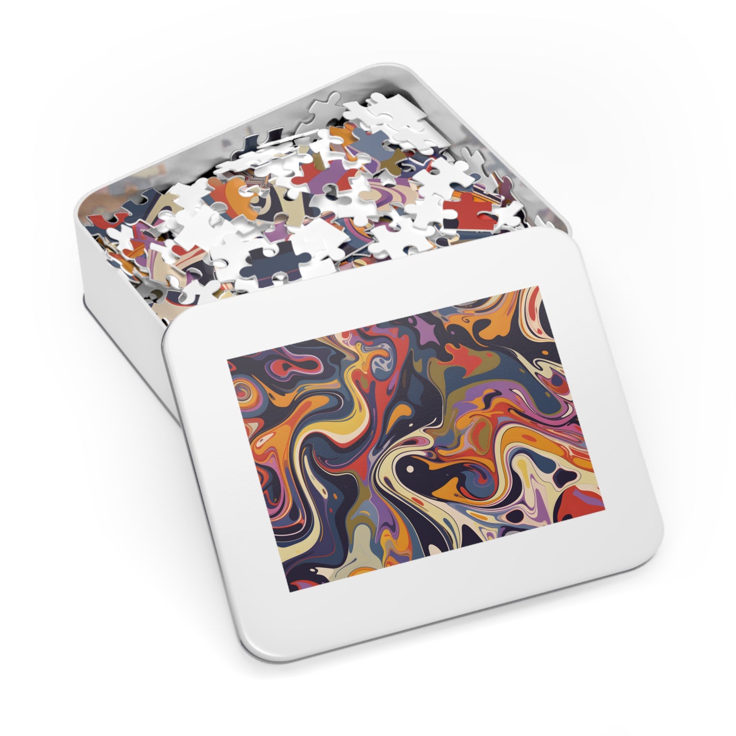 Abstract Fluid Pour Puzzle