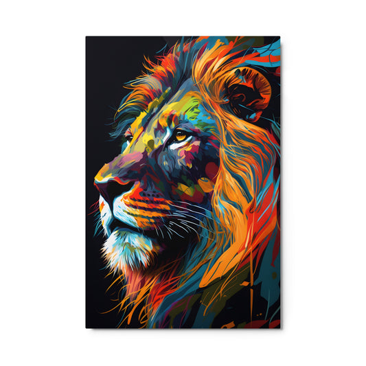 Majestic Lion Metal Print