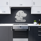 Custom Golden Retriever Head Steel Wall Art