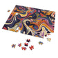 Abstract Fluid Pour Puzzle